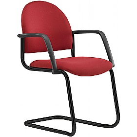Arena Cantilever Stacking Meeting and Conference Chairs with Arms - Office Furniture