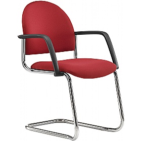 Arena Cantilever Stacking Meeting and Conference Chairs with Arms - Office Furniture