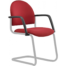 Arena Cantilever Stacking Meeting and Conference Chairs with Arms - Office Furniture