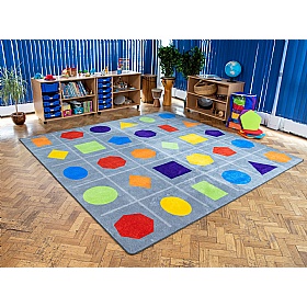 Geometric Shapes Carpet