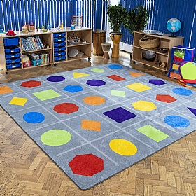 Geometric Shapes Carpet