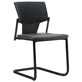 Ikon Plus Upholstered Cantilever Stacking Meeting and Conference Chairs