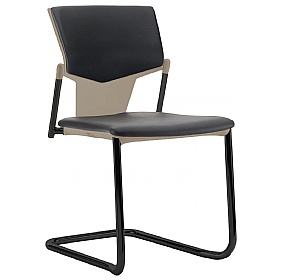 Ikon Plus Upholstered Cantilever Stacking Meeting and Conference Chairs