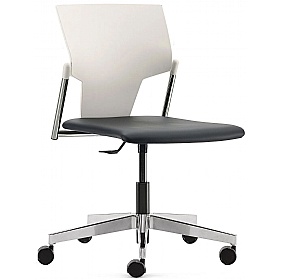 Ikon Upholstered Swivel Meeting and Breakout Chairs