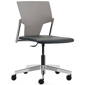 Ikon Upholstered Swivel Meeting and Breakout Chairs