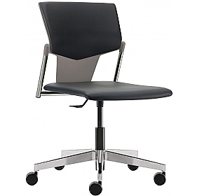 Ikon Plus Upholstered Swivel Meeting and Conference Chairs
