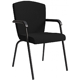 Key Full Back 4-Leg Meeting and Conference Chairs - Office Furniture