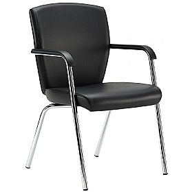Key Full Back 4-Leg Meeting and Conference Chairs - Office Furniture