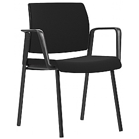Kind 4-Leg Meeting and Conference Chairs with Arms - Office Furniture