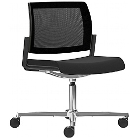 Kind Mesh Back 4 Star Swivel Meeting and Breakout Chairs