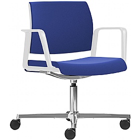 Kind 4 Star Swivel Meeting and Breakout Chairs with Arms