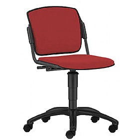 Mia Plus Upholstered Swivel Meeting and Breakout Chairs