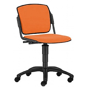 Mia Plus Upholstered Swivel Meeting and Breakout Chairs