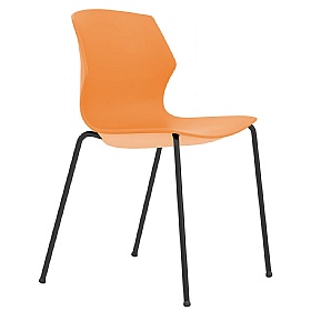 Pimlico Polypropylene Stacking 4-Leg Meeting and Breakout Chairs