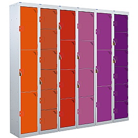 Vault Spectrum Germ Guard Steel Lockers with Hasp & Staple Lock