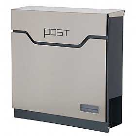 Phoenix Estilo Stainless Steel Letter Box