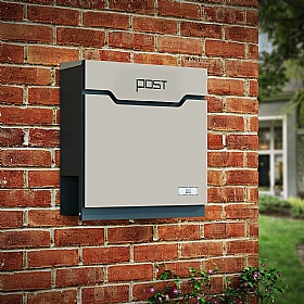 Phoenix Estilo Stainless Steel Letter Box