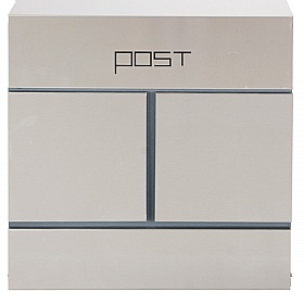Phoenix Estilo Stainless Steel Brick Letter Box