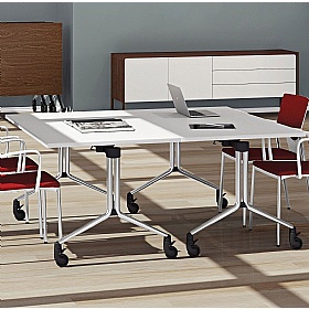 City Modular Tilting Rectangular Conference and Boardroom Tables