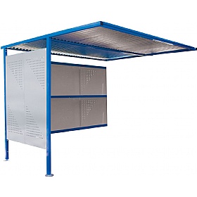 Traditional Secure Bicycle Shelters Extension