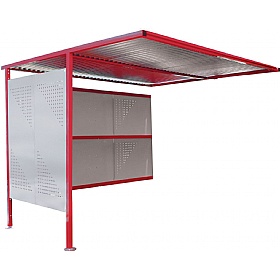 Traditional Secure Bicycle Shelters Extension