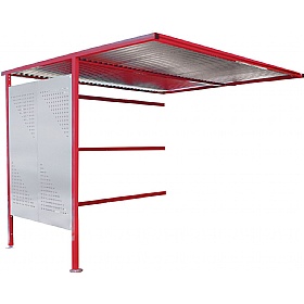 Traditional Secure Bicycle Shelters Extension