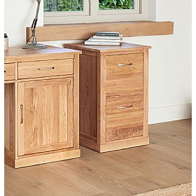 Mobel Oak Solid Wood Filing Cabinets