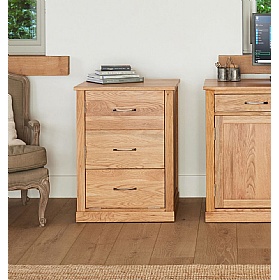 Mobel Oak Solid Wood Printer Cupboard