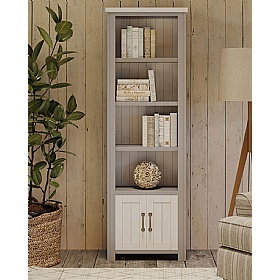 Greystone Solid Wood Narrow Combination Bookcases