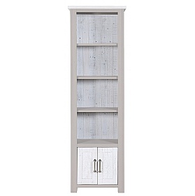 Greystone Solid Wood Narrow Combination Bookcases