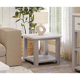 Greystone Solid Wood Side Tables