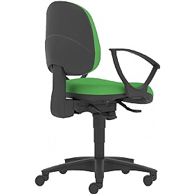 Topaz Medium Back 2-Lever Operator Chairs - Office Furniture