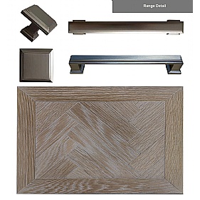 Signature Blue Solid Wood Reclaimed Console Table