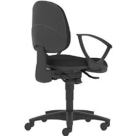 Topaz Medium Back 3-Lever Operator Chairs - Office Furniture