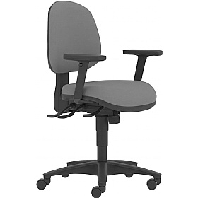 Topaz Medium Back 3-Lever Operator Chairs
