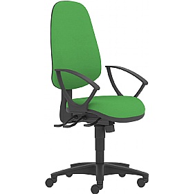 Topaz Extra High Back 3-Lever Operator Chairs - Office Furniture