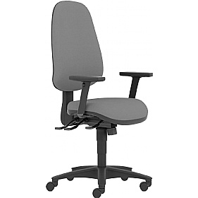 Topaz Extra High Back 3-Lever Operator Chairs - Office Furniture