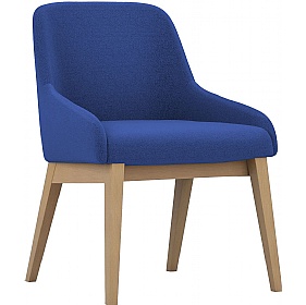 Flow 4-Leg Scandi Meeting and Breakout Chairs - Office Furniture