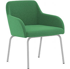 Flow 4-Leg Meeting and Breakout Armchairs - Office Furniture