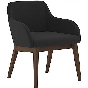 Flow 4-Leg Scandi Meeting and Breakout Armchairs - Office Furniture
