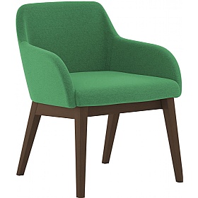 Flow 4-Leg Scandi Meeting and Breakout Armchairs - Office Furniture