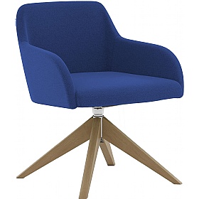 Flow Scandi Meeting and Breakout Swivel Armchairs