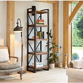 Urban Chic Alcove Narrow Bookcase