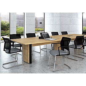 Aerofoil Boat Shaped Boardroom and Conference Tables - Office Furniture