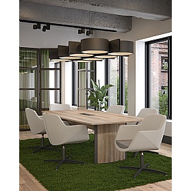 Aerofoil Boat Shaped Boardroom and Conference Tables - Office Furniture