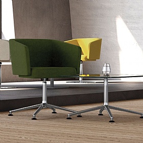 Zone 4 Star Swivel Meeting and Breakout Chairs