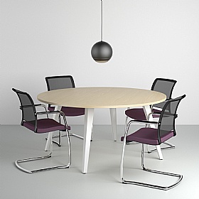 Reflex Round Boardroom and Conference Tables