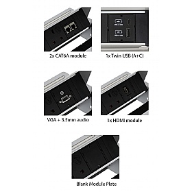 Conus Boardroom Table Power Modules