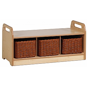 Explorer Zone Low Level Storage Benches - Education