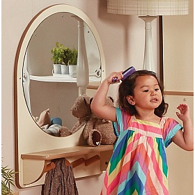 Home from Home Wall Mirror with Hooks